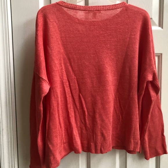 EILEEN FISHER Organic Linen Top, Sz M/M NWOT - Picture 3 of 8